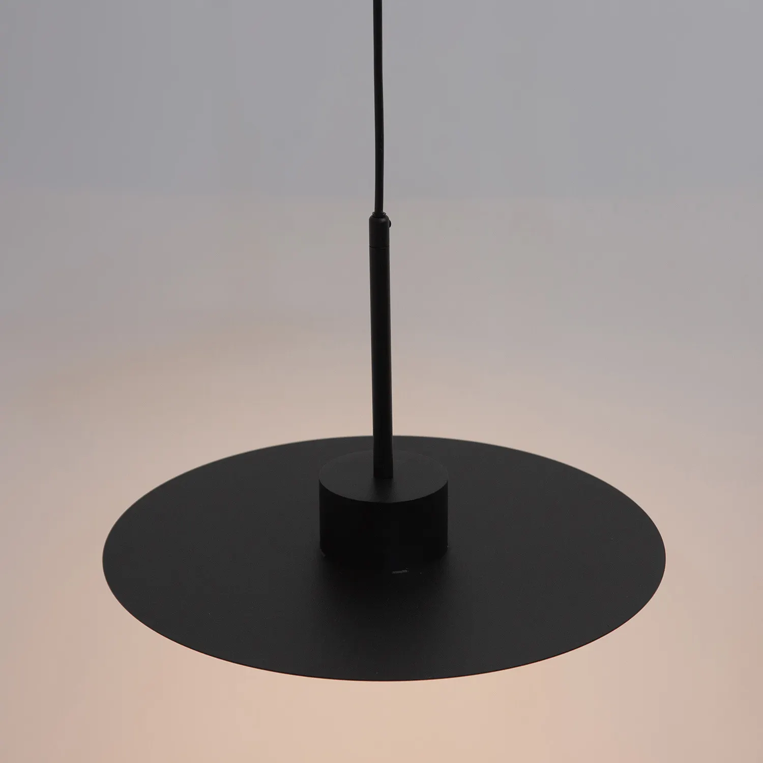 Lampa wisząca stalowa CHARLIE L czarna - SI_41294