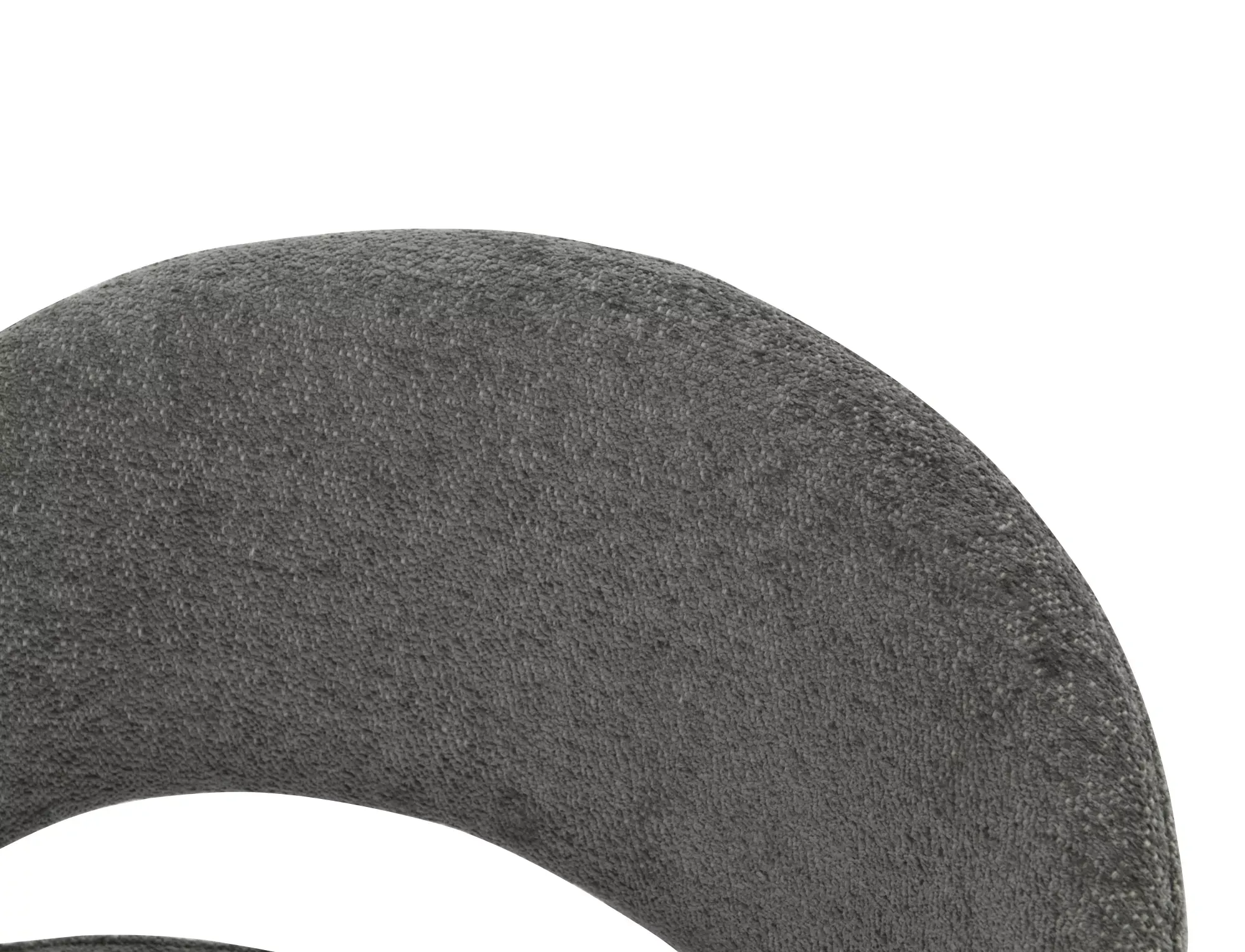 Krzesło obrotowe z podłokietnikami BORGO Raven 18 ciemnoszare czarne nogi - BORGORCCSZ