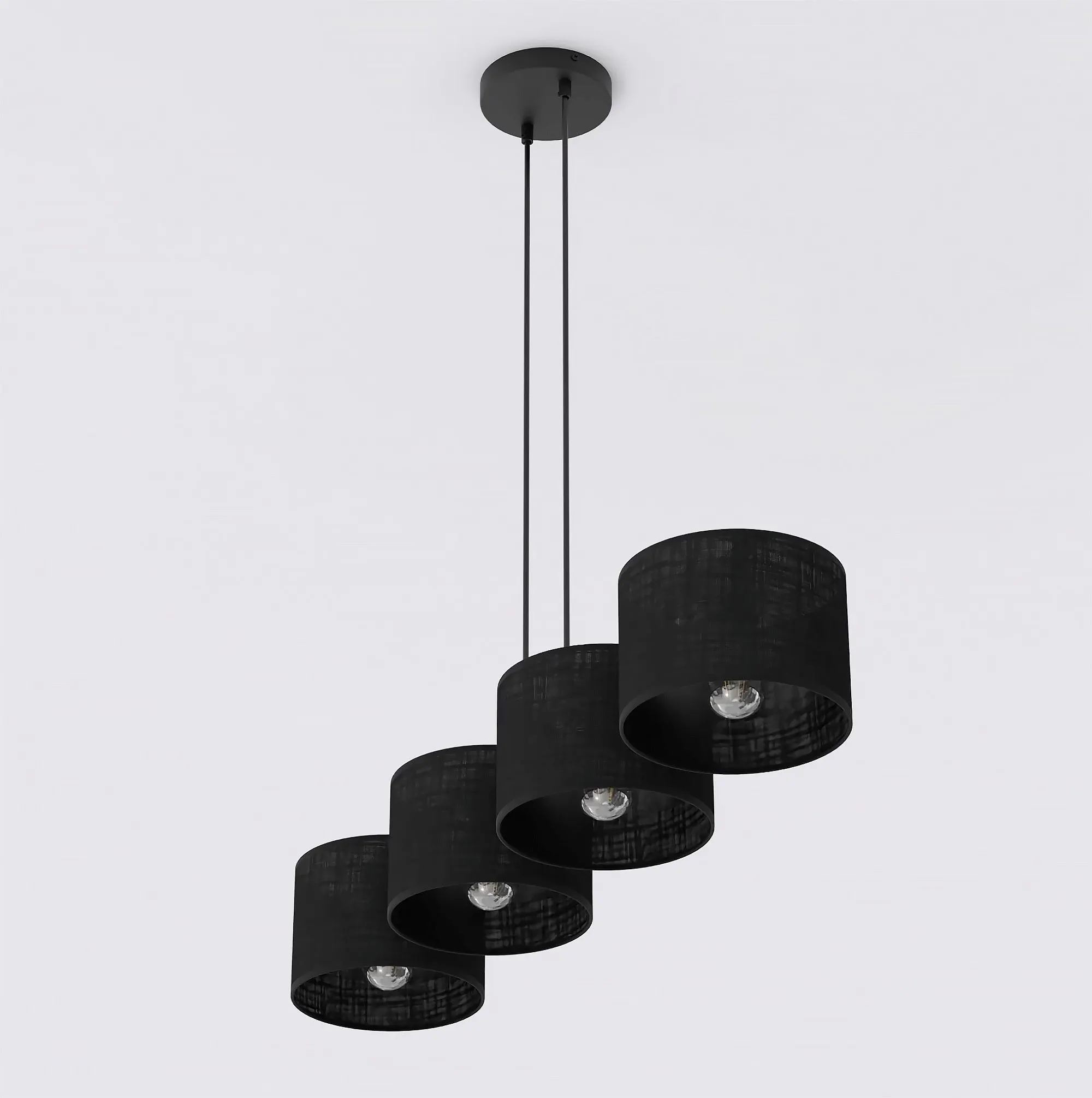 image lampa wisząca, kinkiet sufitowy, czarna lampka, lampy z abażurem, minimalistyczny design