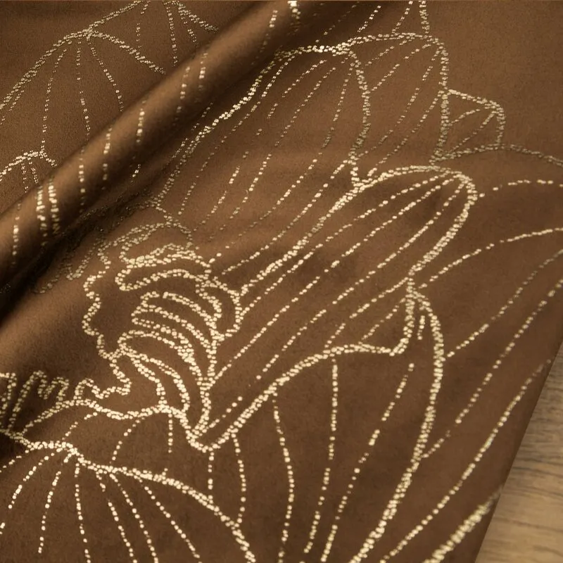 OBRUS BLINK 13 35 X 140 CM BRĄZOWY - EU_389884