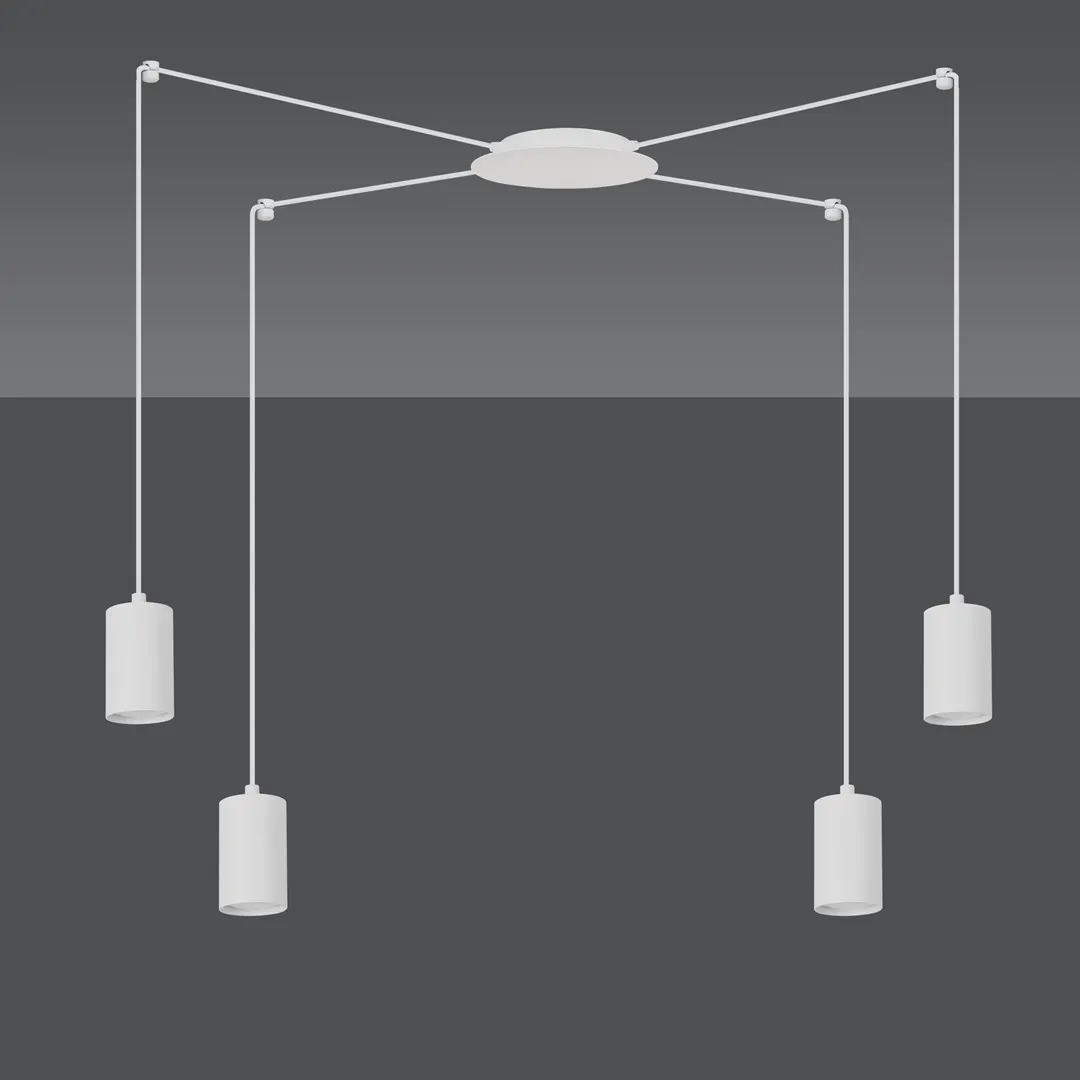 Lampa wisząca TRAKER Biały 525/4 - 525/4