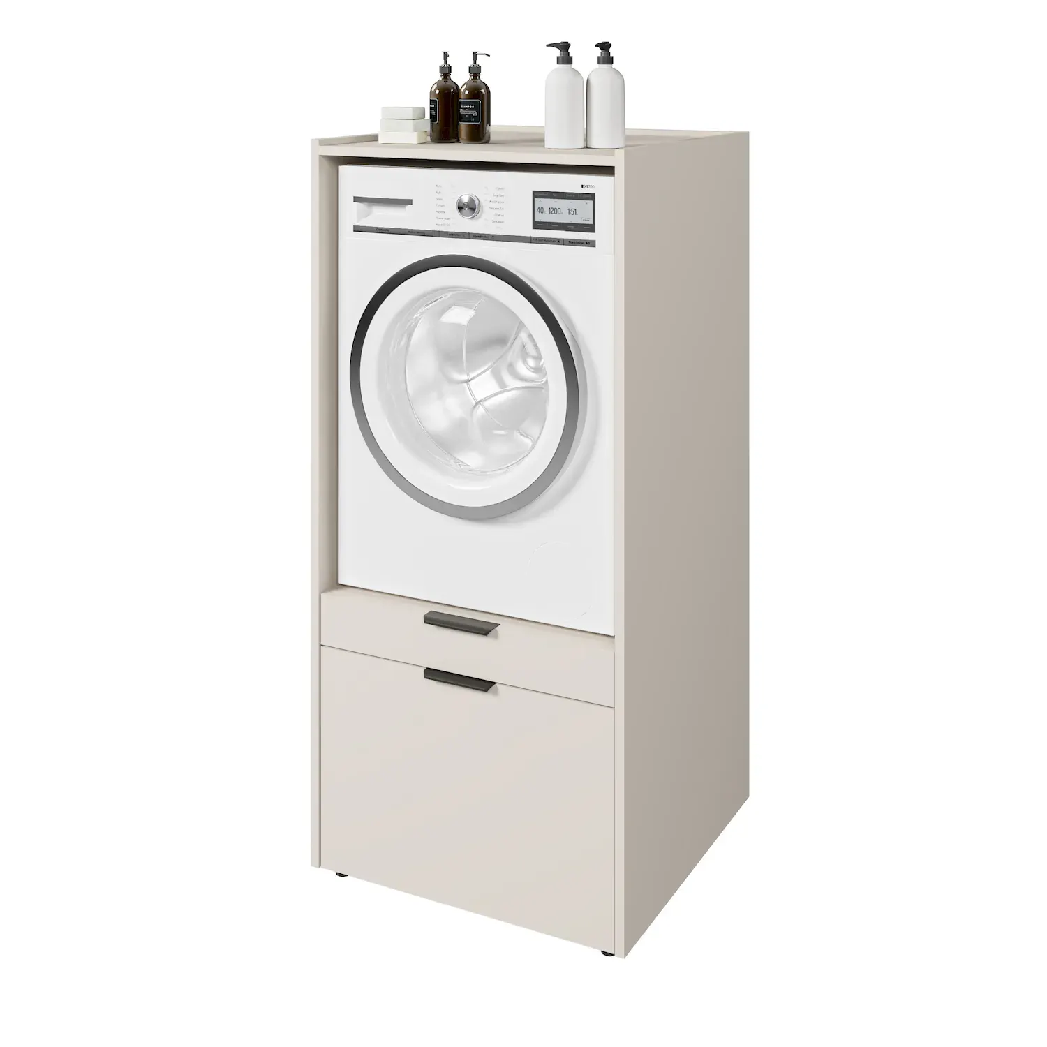 Zabudowa na pralkę lub suszarkę ANDIAMO szuflada półka kaszmir - 30KSOK60