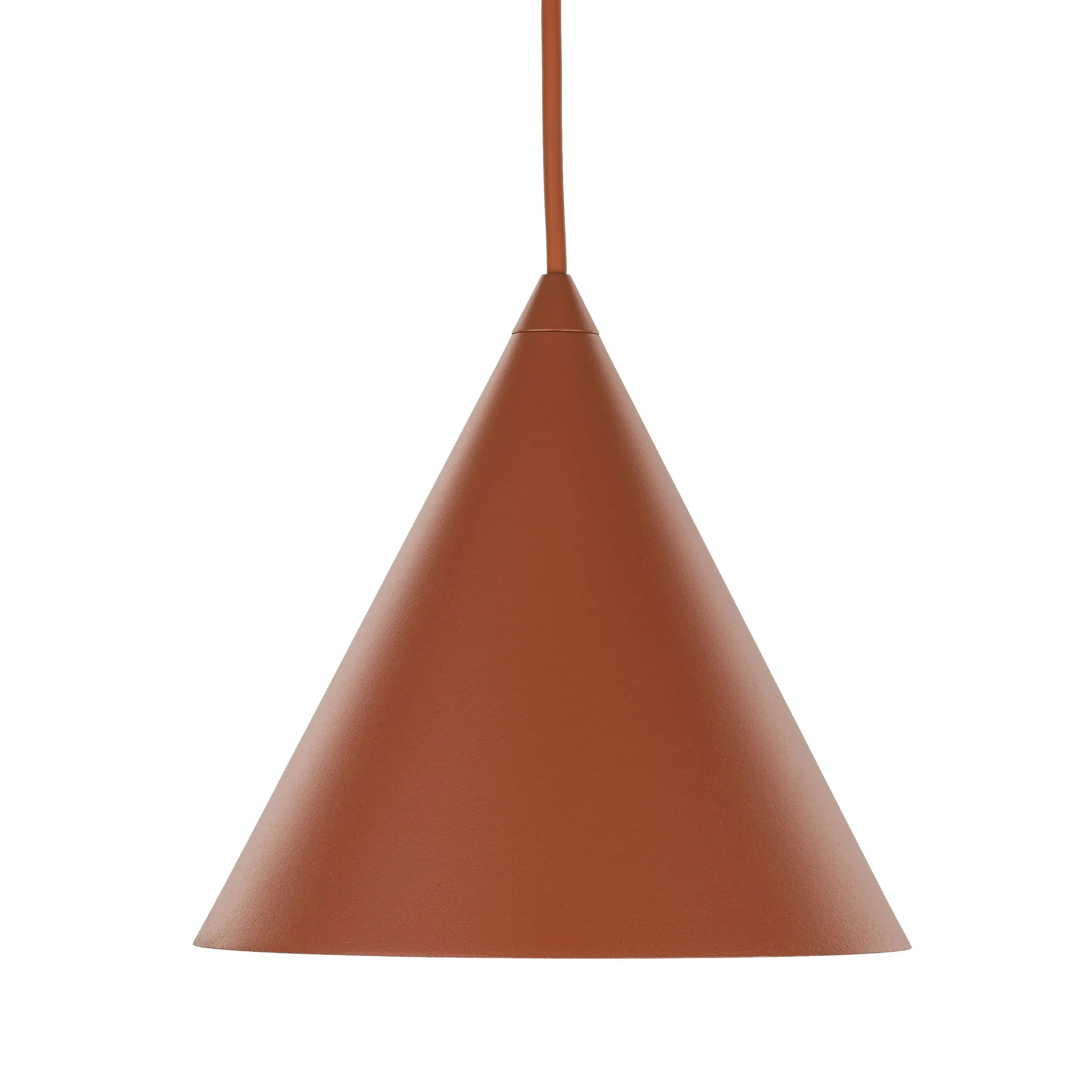 Lampa wisząca CONO ceglana 140x19cm - TK_10076