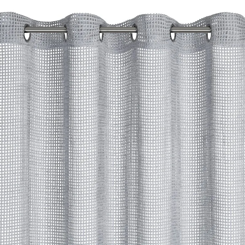 FIRANA GOTOWA NELI 140 X 250 CM SREBRNY