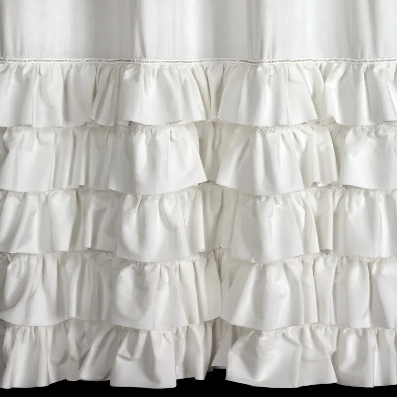 ZASŁONA GOTOWA CARLI 140 X 250 CM BIAŁY - EU_454016