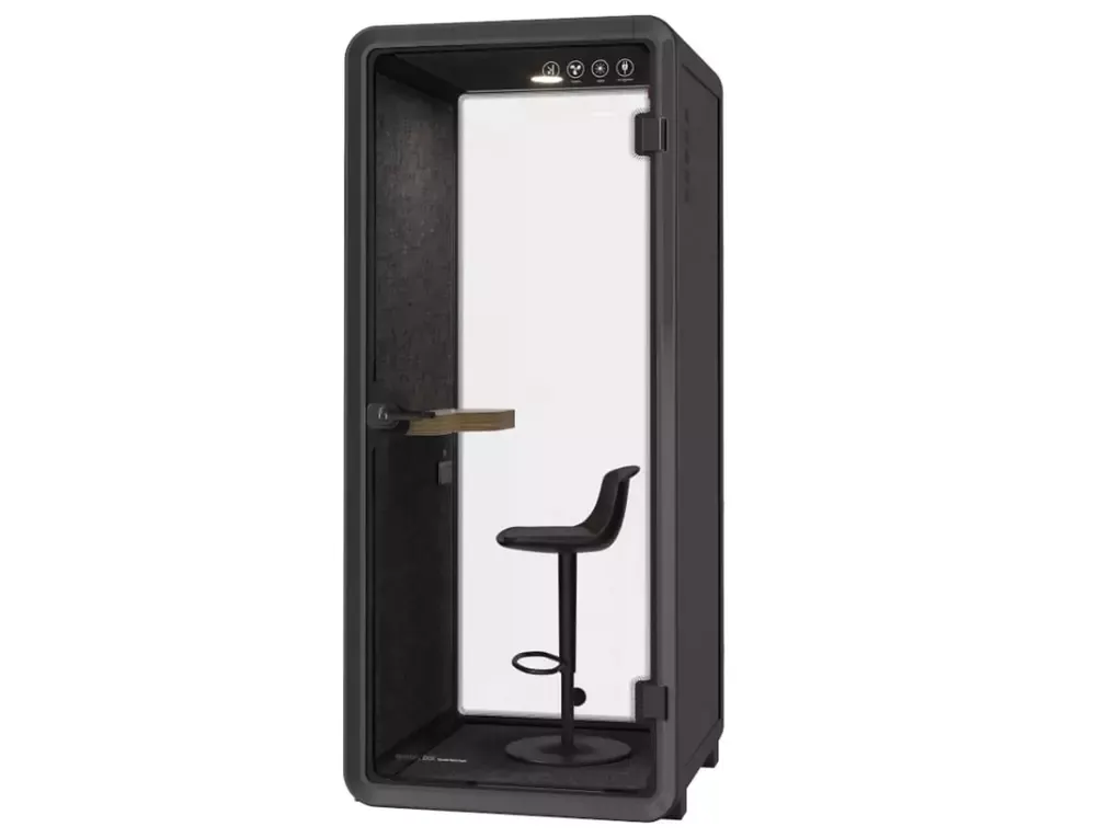 Kabina Budka akustyczna wygłuszająca SMALL BOOTH ST - szary, czarny