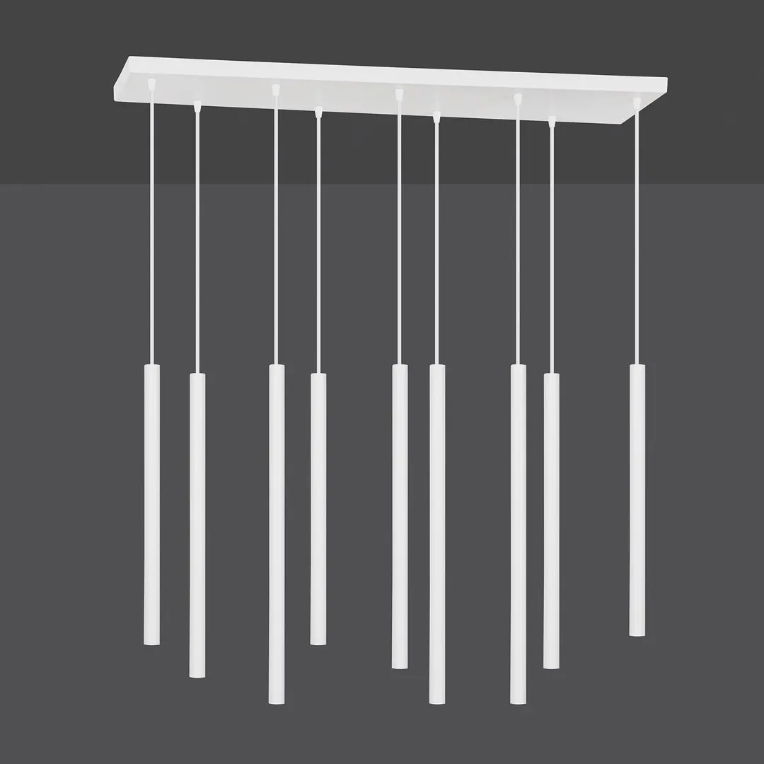 Lampa wisząca SELTER 9 biała