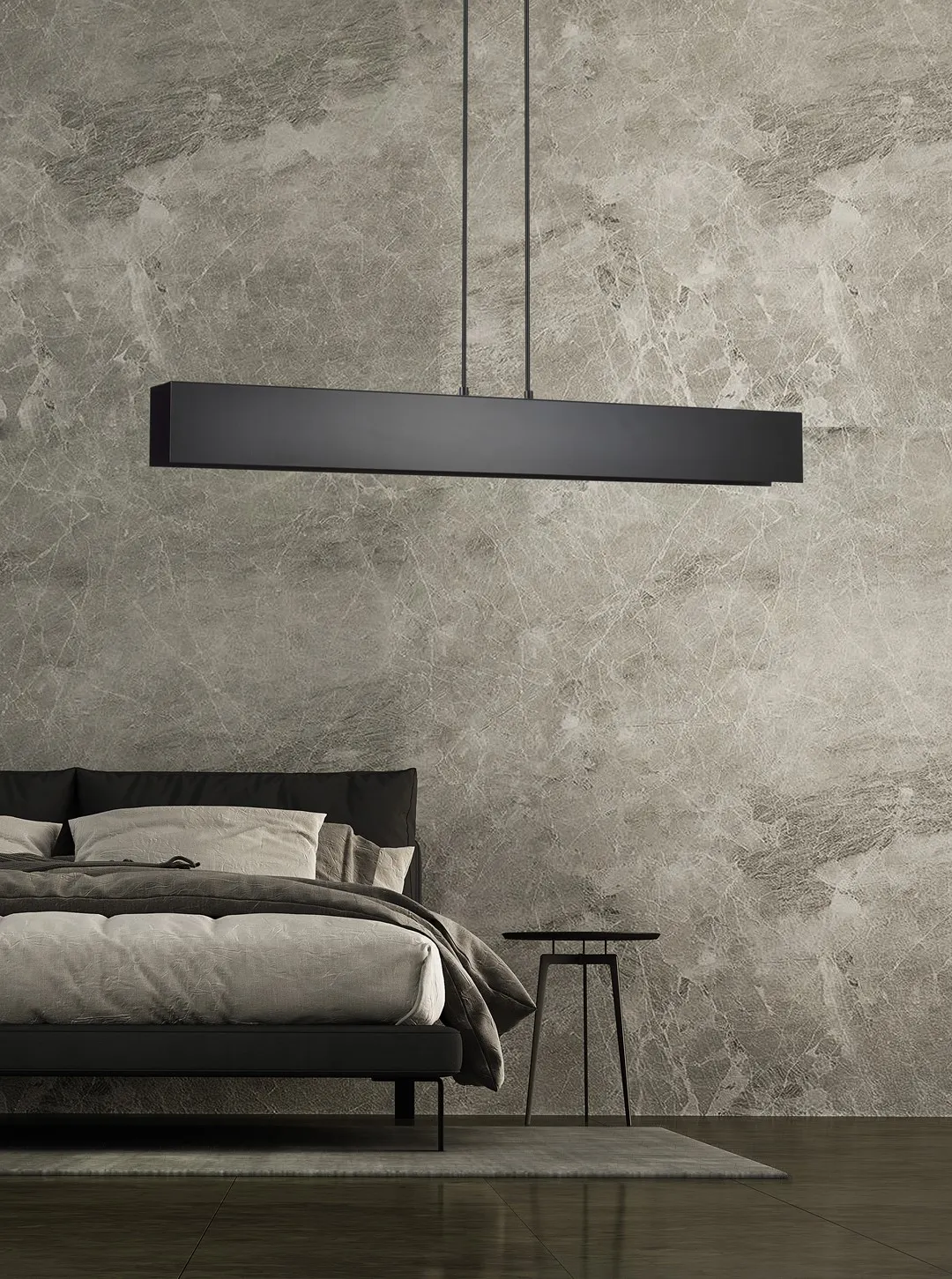 Lampa wisząca GENTOR 4 czarny — zdjęcie 2