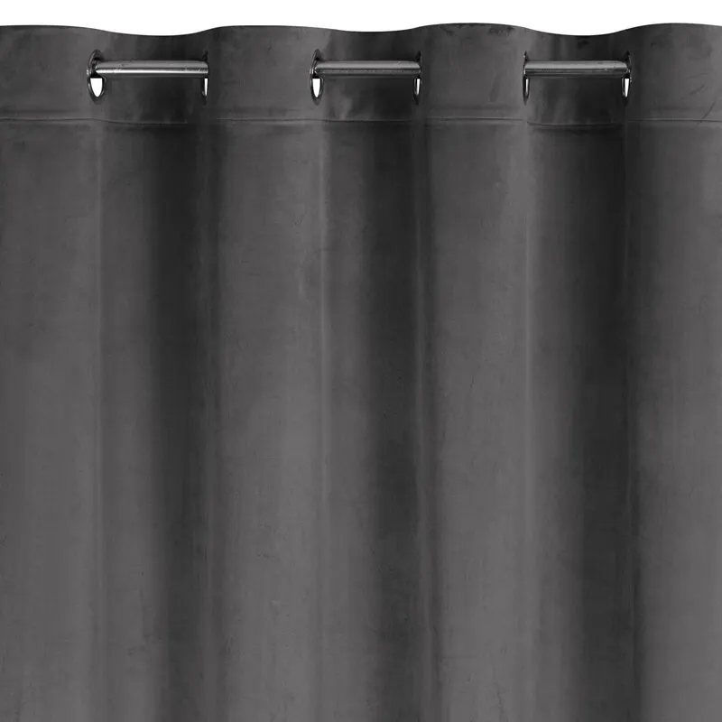 ZASŁONA GOTOWA ARIADNA 140 X 250 CM GRAFITOWY - EU_452837