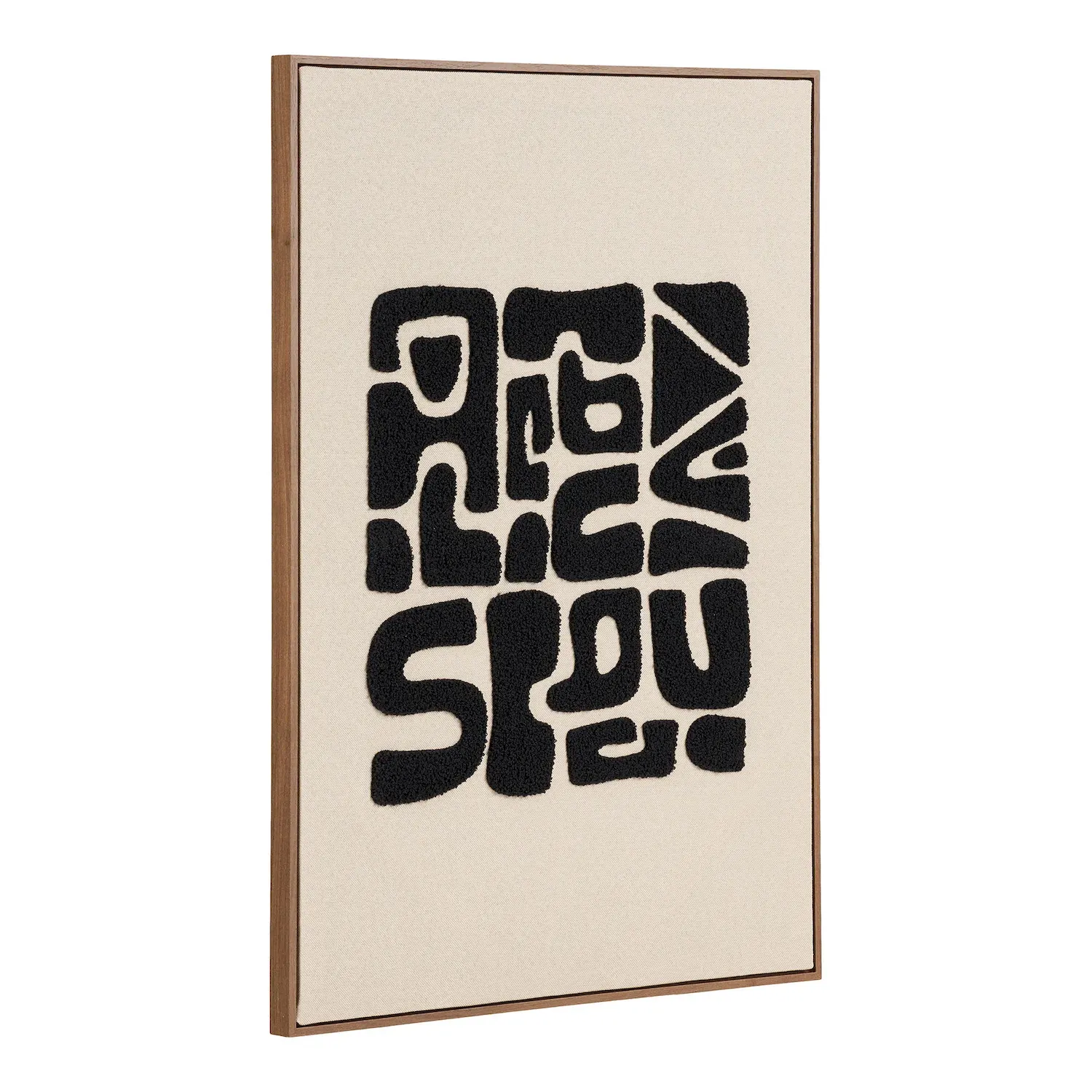 Dekoracja ścienna z pikowaniem 50x70cm beżowa - 4991017