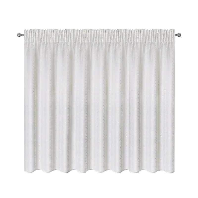 FIRANA GOTOWA SIBEL NA TAŚMIE 300X150 CM BIAŁY