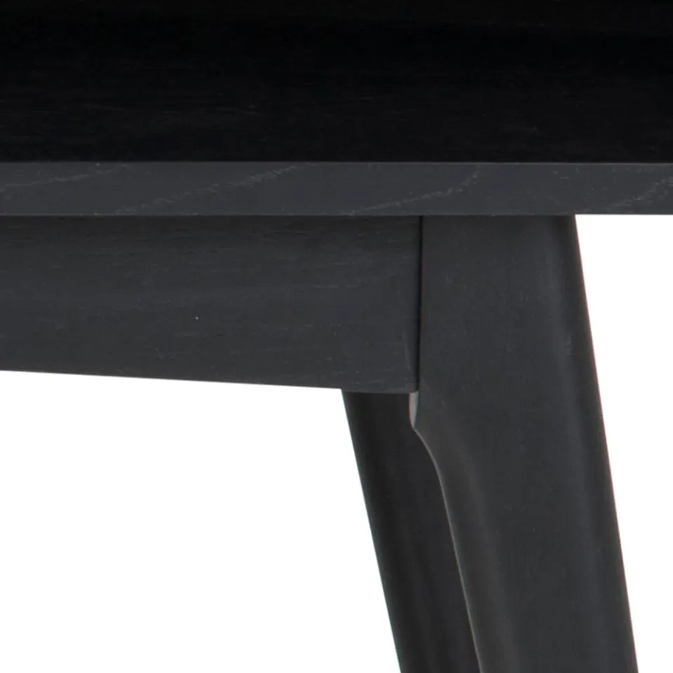 Stolik kawowy z półką AVERNA 130x70x50 cm Czarny — zdjęcie 5