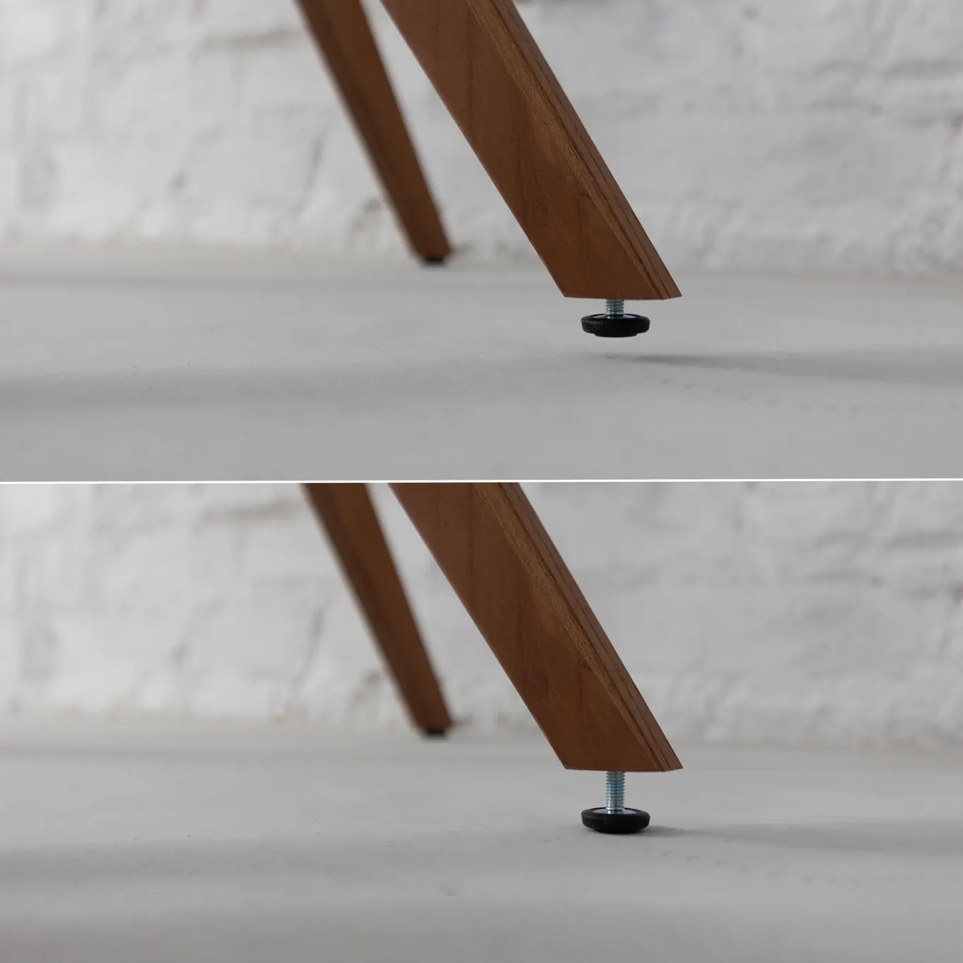 Stół owalny JUBI Racetrack 75x100cm orzech naturalny - NRGBTJ_OVAL_WAL