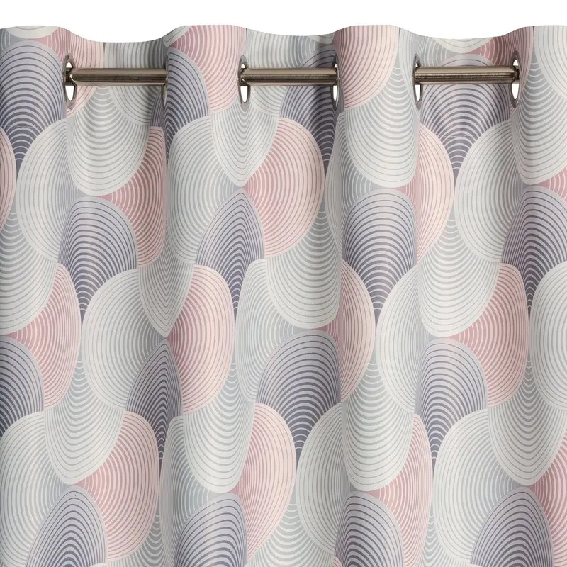 ZASŁONA ASETA 140X250 CM SZARY - EU_391728