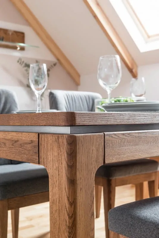 Stół rozkładany MONTENEGRO 40 drewniany dąb rustical 160(205-250)x90x76cm - TH-100-0934