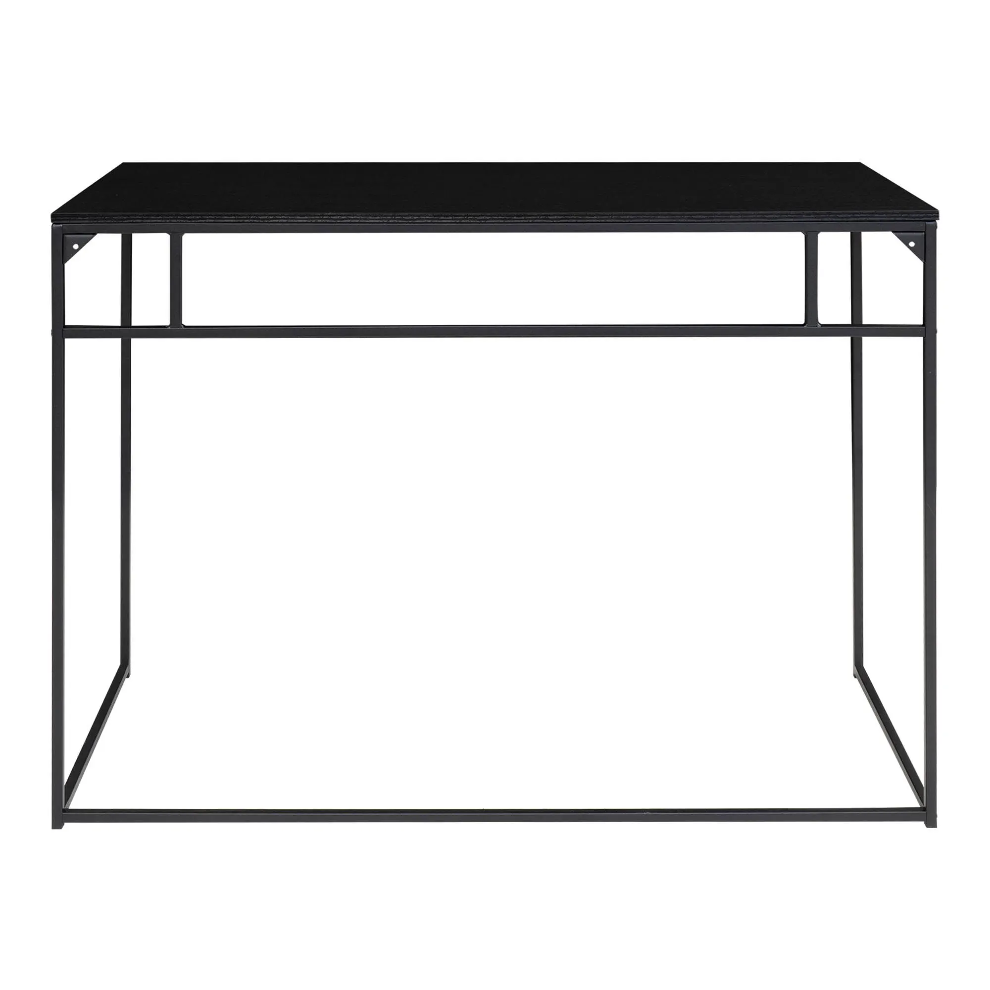 Biurko minimalistyczne VITA 100x45x75 cm - czarne - 2402050