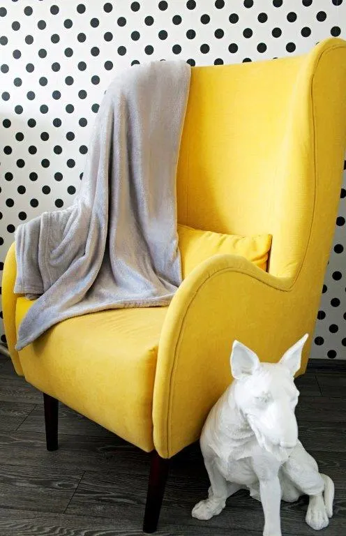 Koc pluszowy SIGLO 220X200 mikrofibra 240g/m2 srebrny - FARO_22602