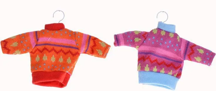 Zawieszka SWETEREK 2 sztuki wielokolorowe