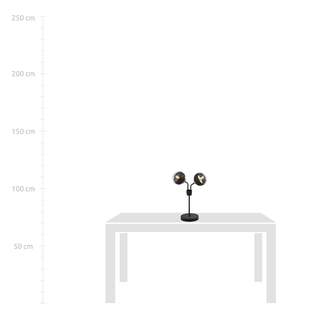 Lampka nocna NOVA Czarny 1139/LN2 - 1139/LN2