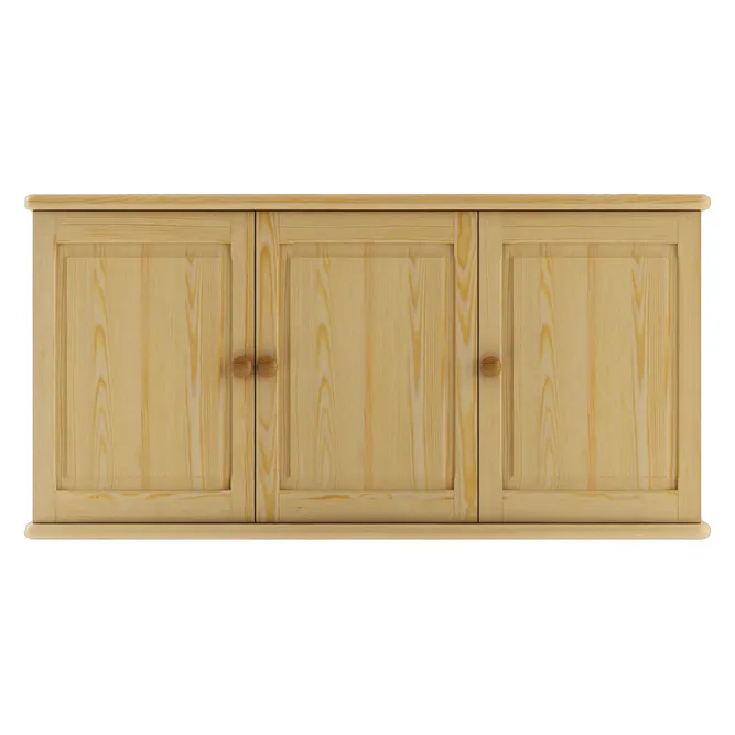 Szafka 3-drzwiowa KW107 S120 W60 G30 sosna grey DREWMAX