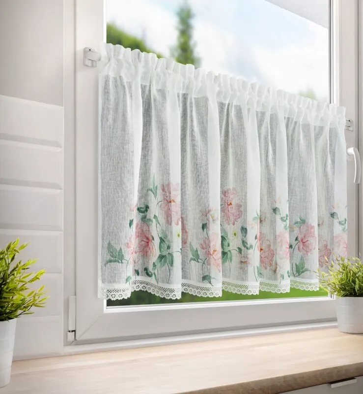 FIRANA GOTOWA ASTEJA NA TAŚMIE 150X60 CM BIAŁY - EU_390617