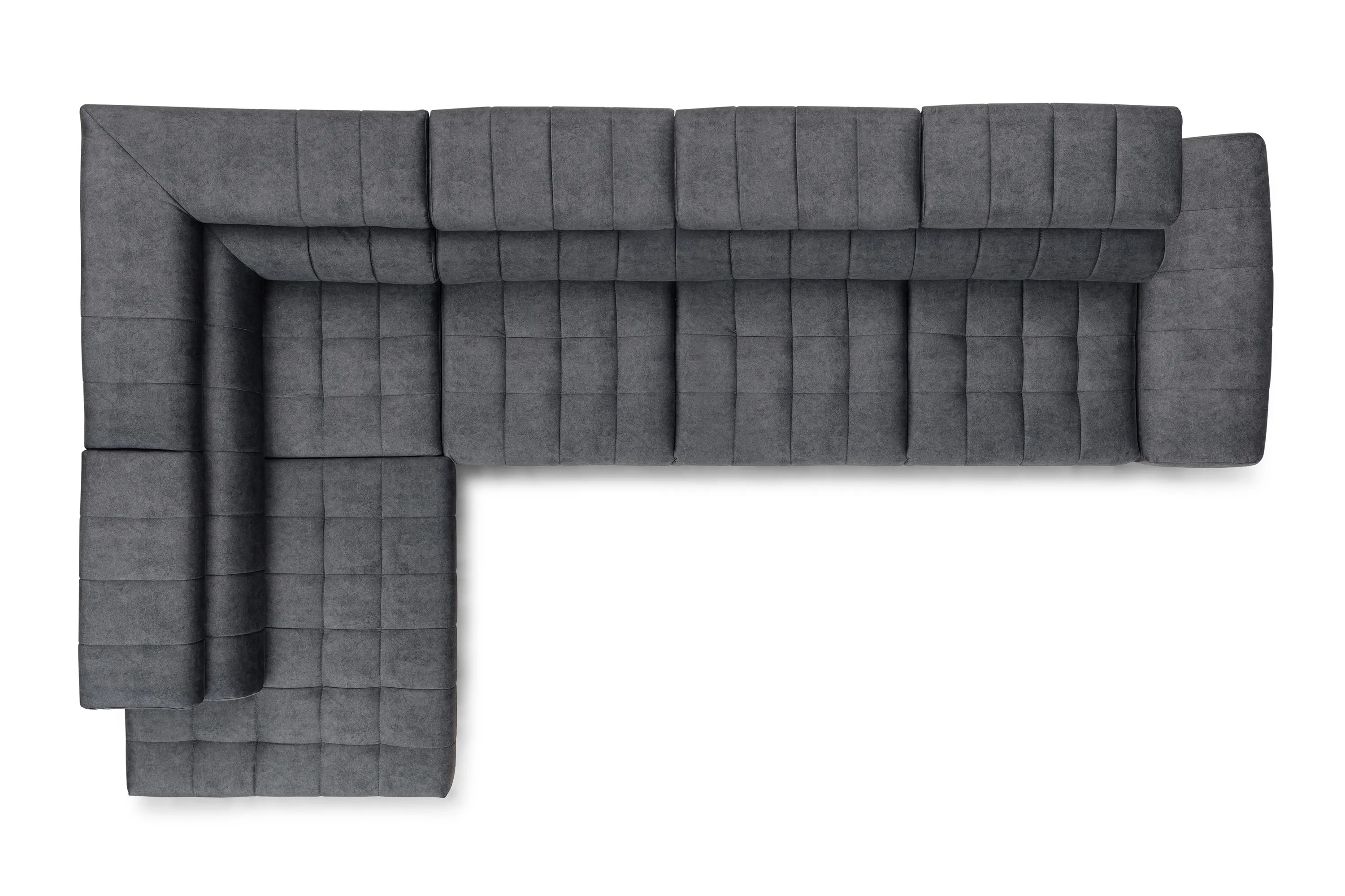 Narożnik lewostronny VALORIS MAXI regulowane zagłówki i podłokietniki tkanina Zeta 305 beżowy - B_168598