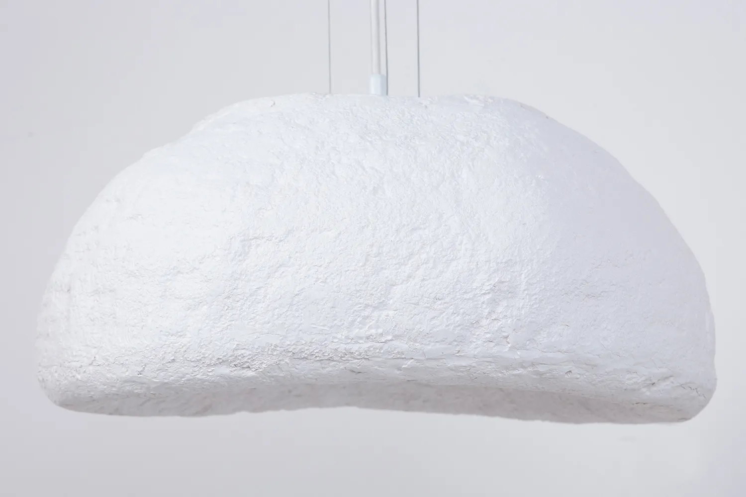 Lampa wisząca SYNTIA M 1 ceramiczny klosz biała - SI_41426