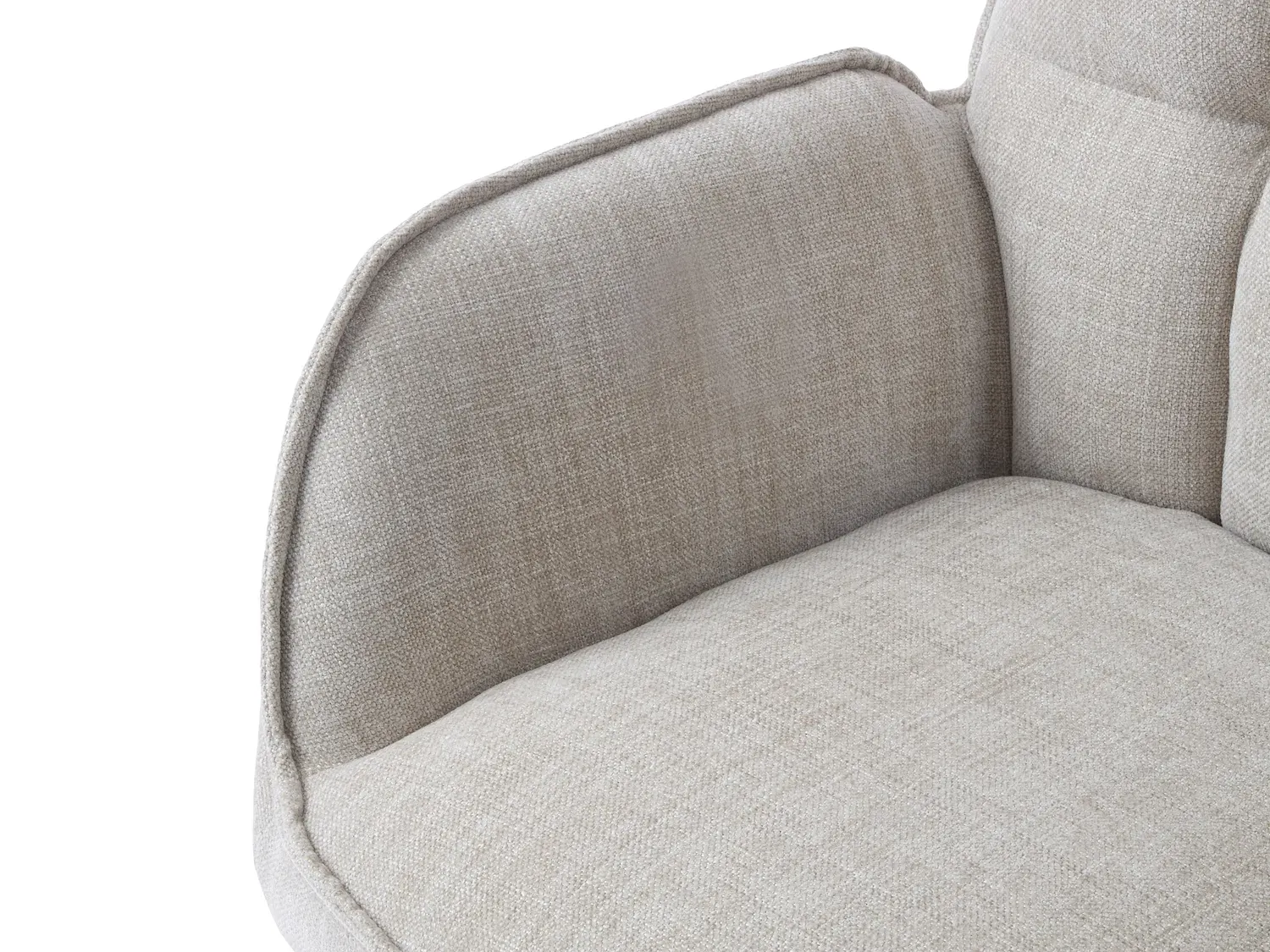 Krzesło obrotowe MARILLA - beżowy - UN_51080004