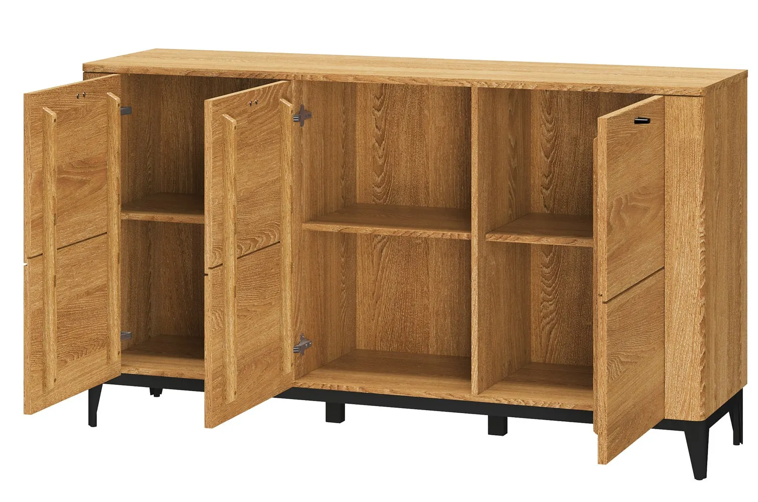 Komoda 3-drzwiowa PORTO 46 - dąb złoty - TH-100-1615