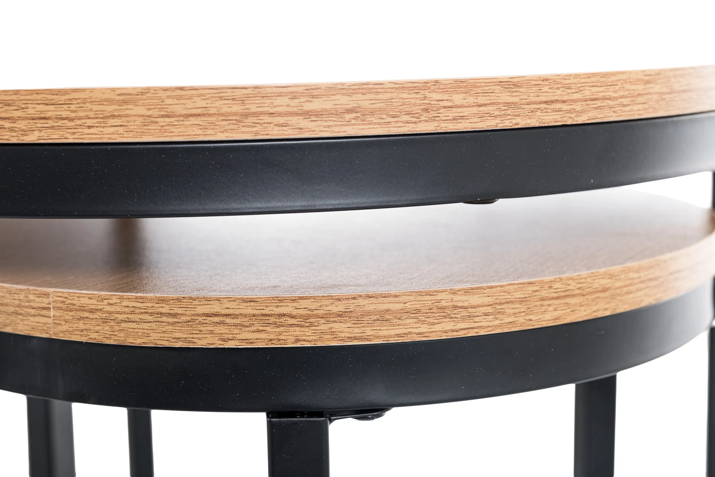 ŁAWA HOLA DĄB/CZARNY (ZESTAW) - HOLADC