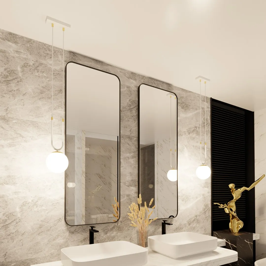 Lampa wisząca GLAM Biały 1115/1 - 1115/1