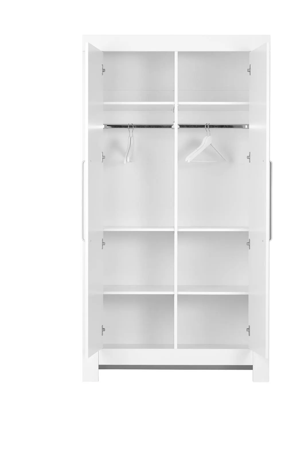 Szafa 2-drzwiowa CALMO 111x205 biała - PIN_021-042-110