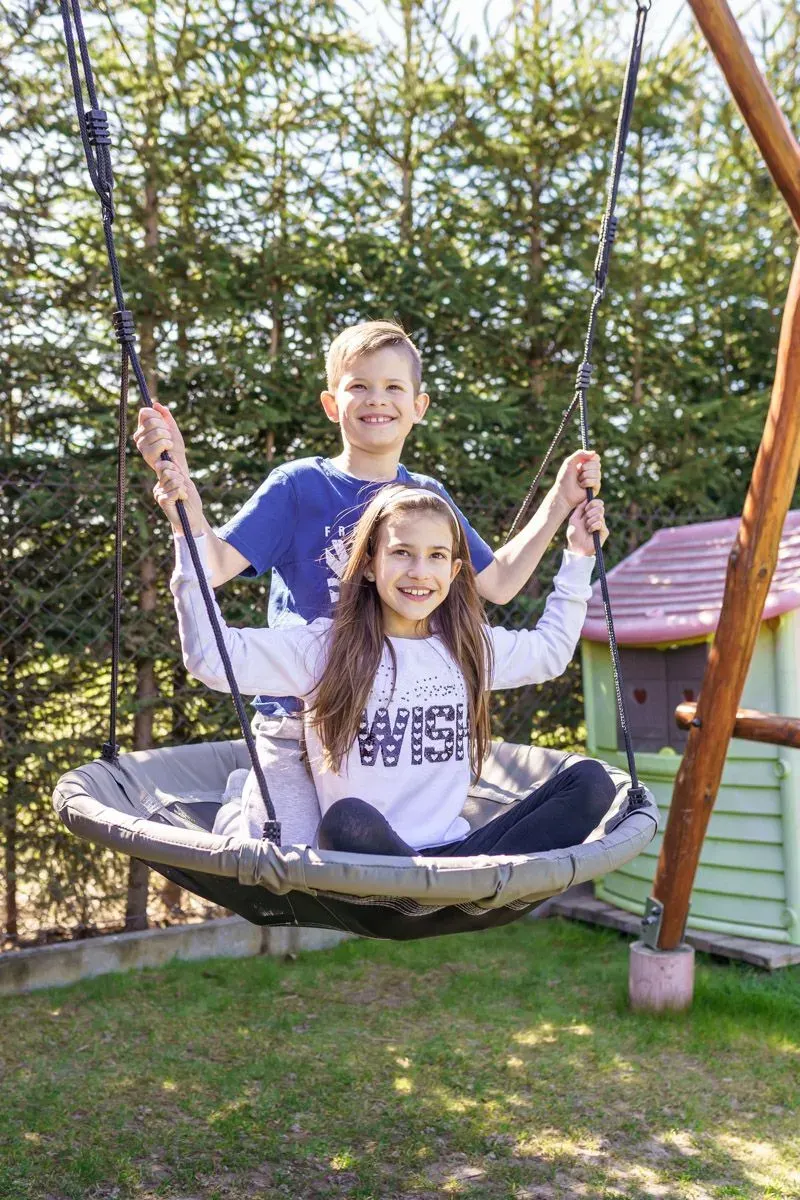 Huśtawka BOCIANIE GNIAZDO 100 antracytowa - MI_5902659145444