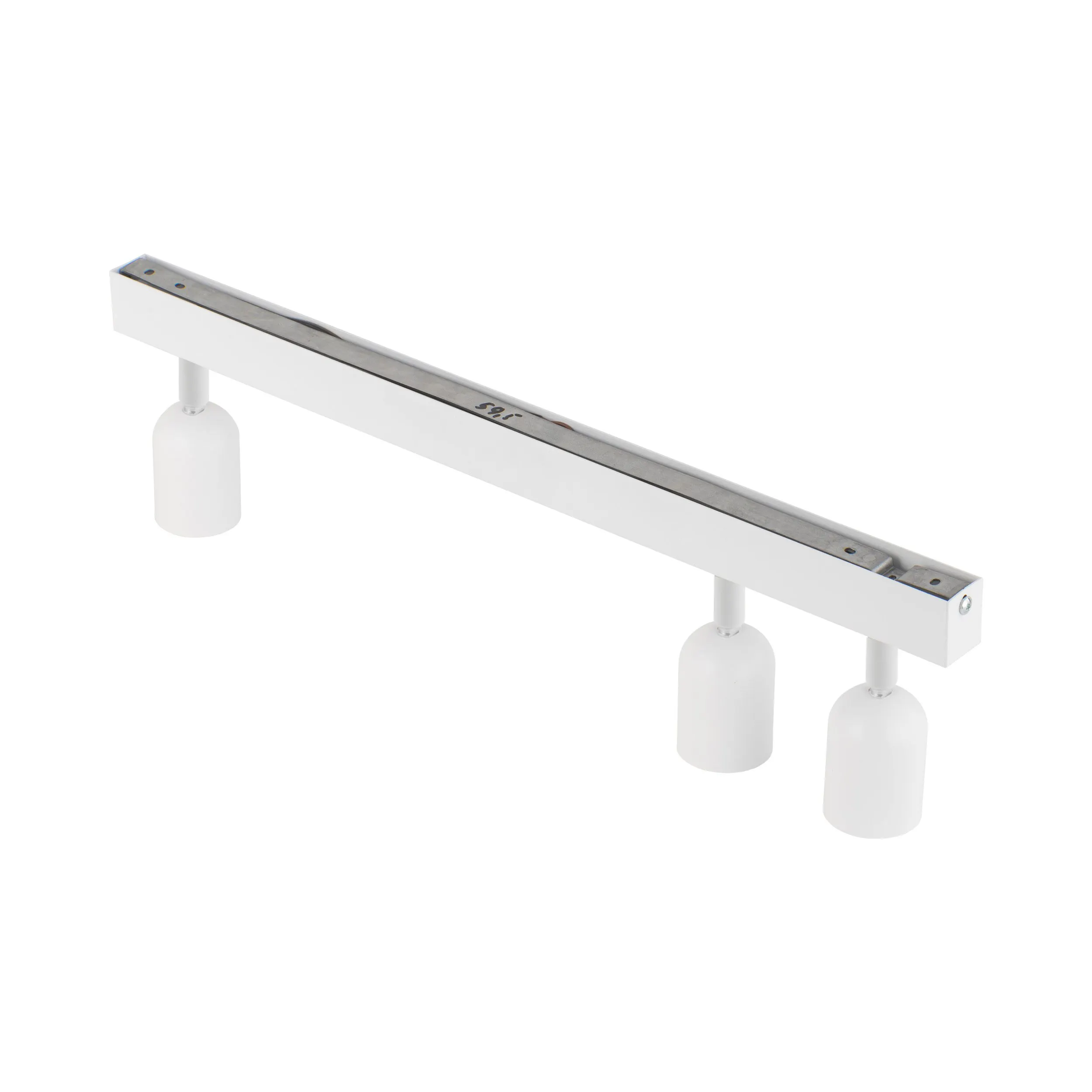Lampa sufitowa TOP biała metalowa regulowana na listwie 74x18x16cm - TK_6318