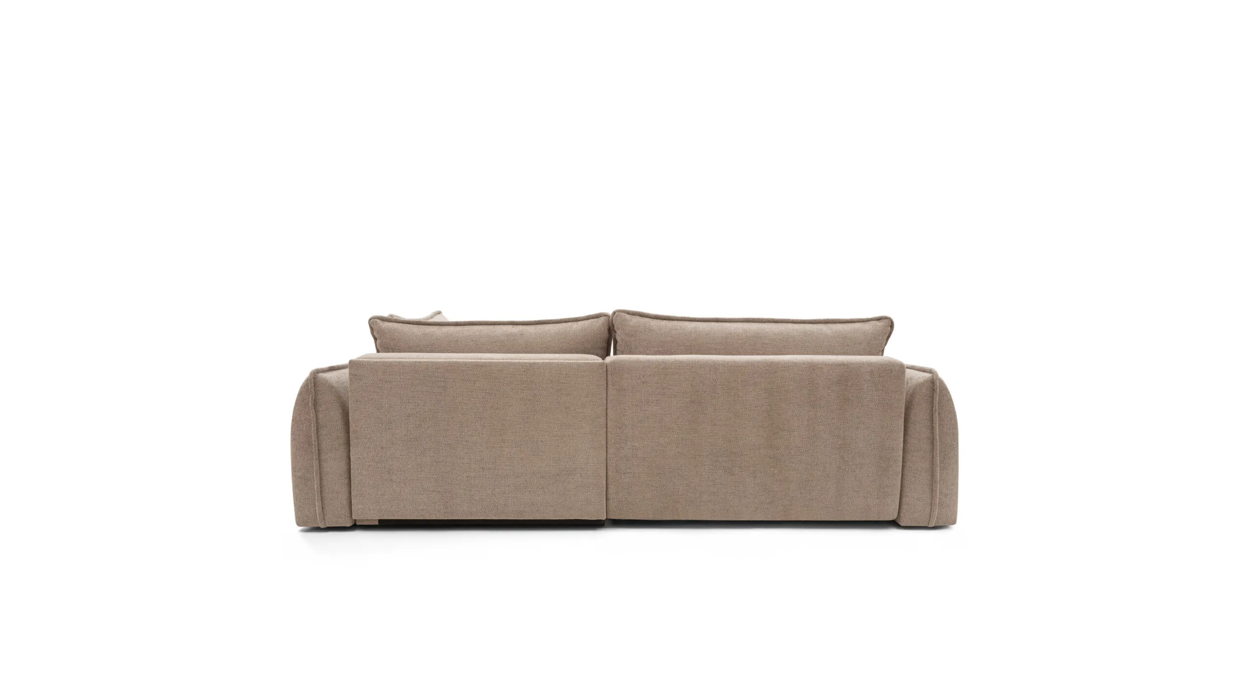 Narożnik z funkcją spania MOJAVE II prawostronny tkanina Modesto 493 - beżowy - MOJAVEII_NAR_MODESTO493_P