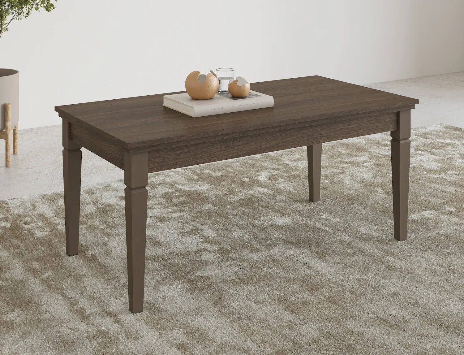 Stolik kawowy EVORA WM 50x110cm dąb dunin - 24D1JU99