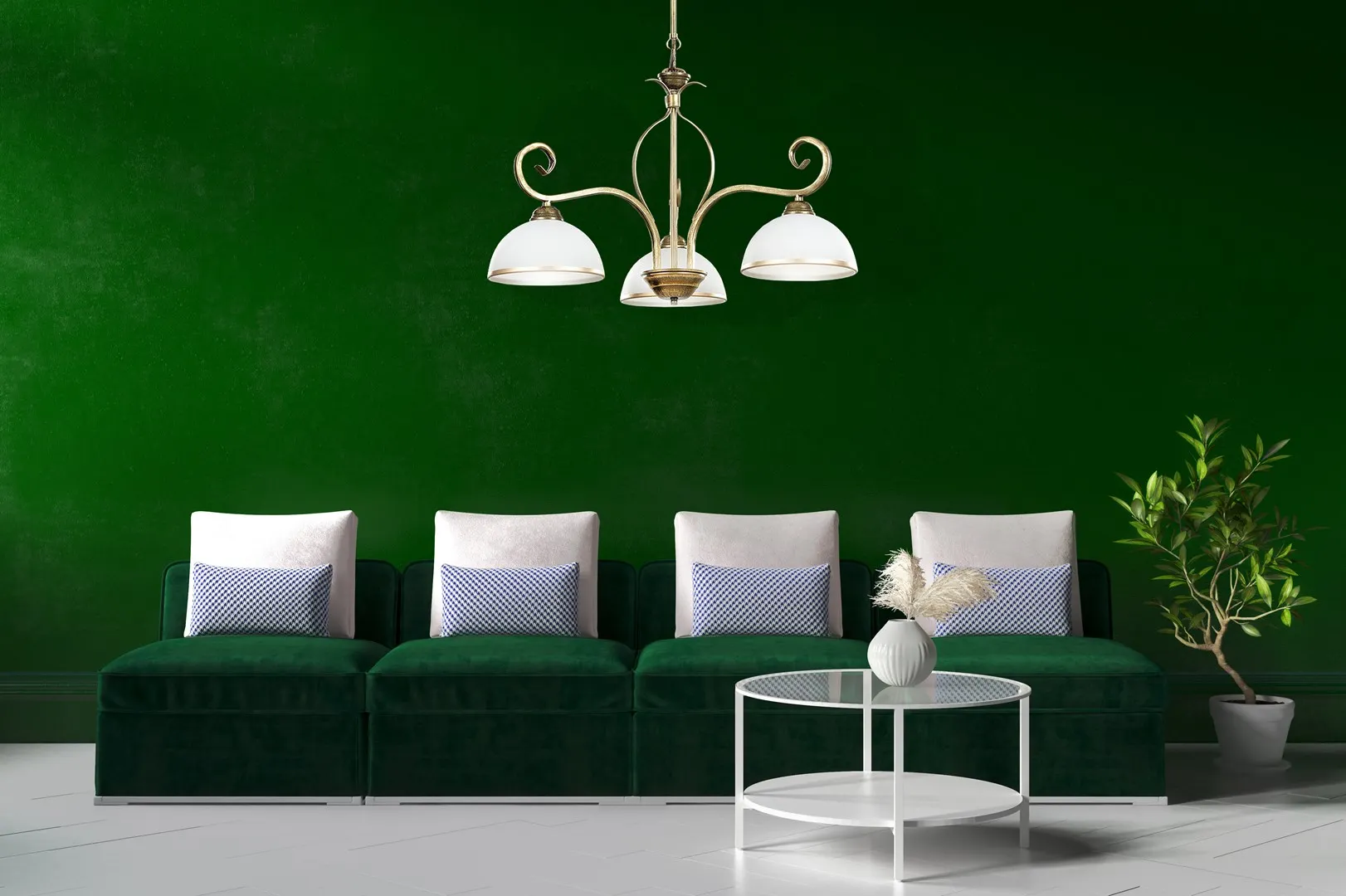 Żyrandol WIVARA Złoty 149/3 - 149/3