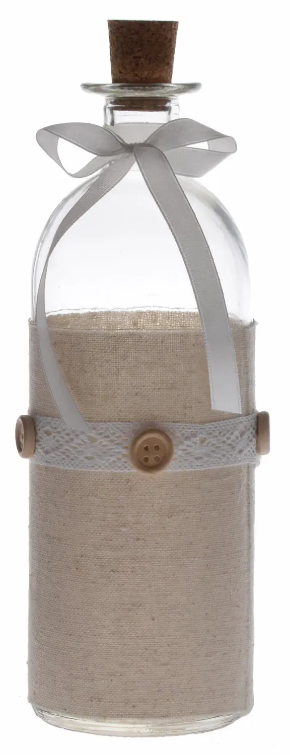 Butelka na nalewkę Z KOKARDĄ duża 33148 transparentna Butelka na nalewkę Z KOKARDĄ duża 33148 transparentna