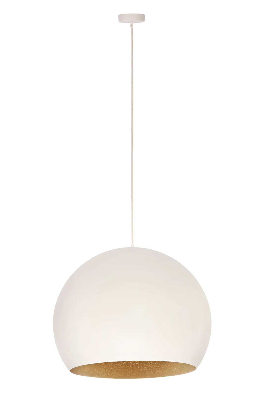 Lampa wisząca MARGO beżowo-złota Lampa wisząca MARGO beżowo-złota