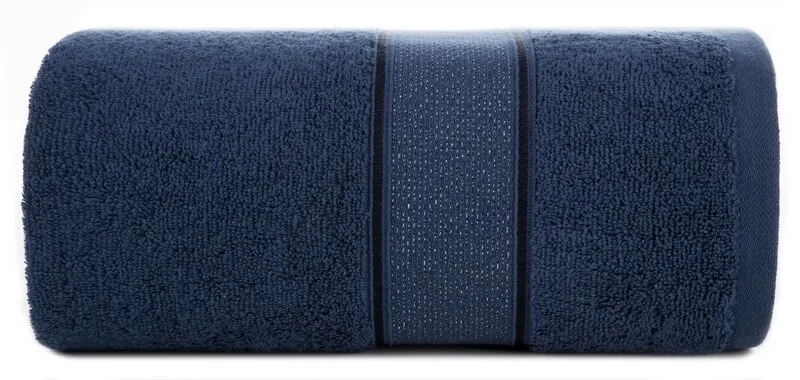 RĘCZNIK LIANA (10) 70 X 140 CM GRANATOWY - EU_427820