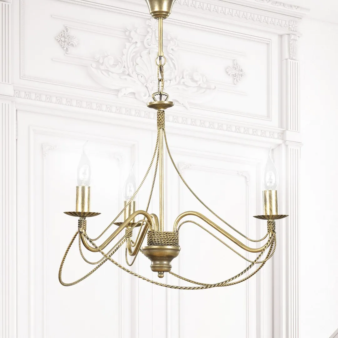 Żyrandol TORI Złoty 170/3 - 170/3