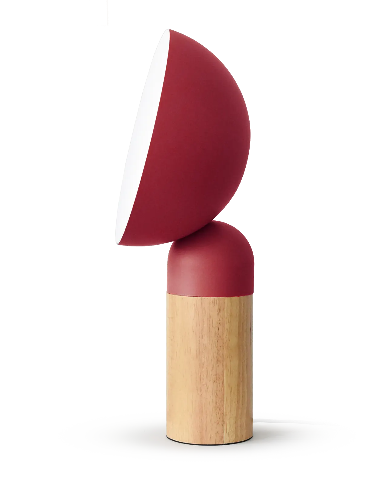 Lampka stojąca metalowa MAX z regulacją czerwona - LY04MAX/H36/R