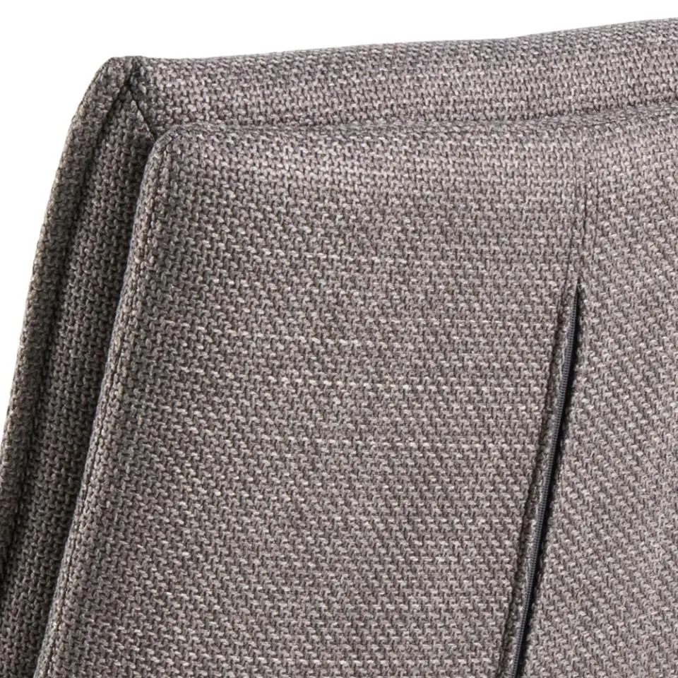 sofa, narzutka, tkanina tweed, szary, mebel