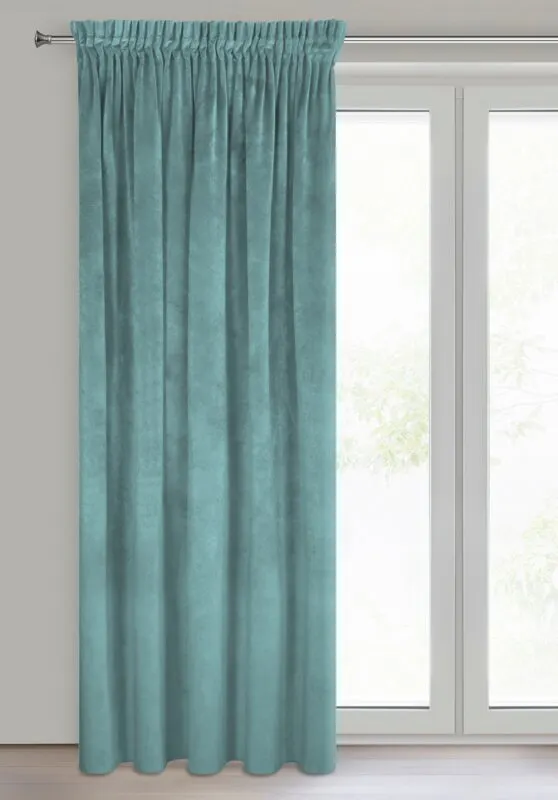 ZASŁONA GOTOWA VILLA NA TAŚMIE 140 X 270 CM MORSKI - EU_315131