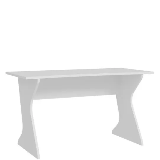 Biurko UTAPAU minimalistyczne 140 cm - białe