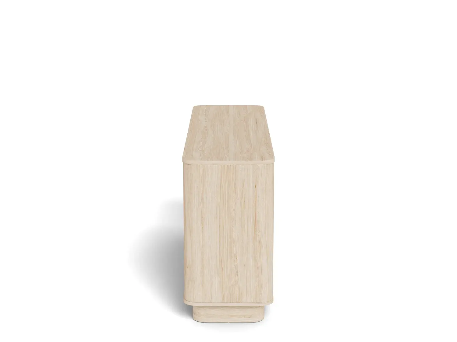 Komoda z 4 szufladami ATMORE 160 dąb bielony - H000025656