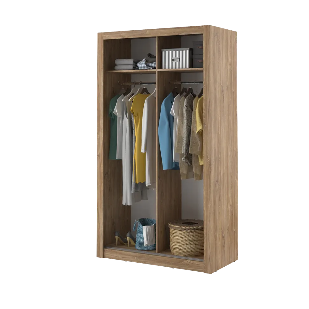 Szafa 2-drzwiowa ARTI AR-06 120cm dąb shetland - AR6DH