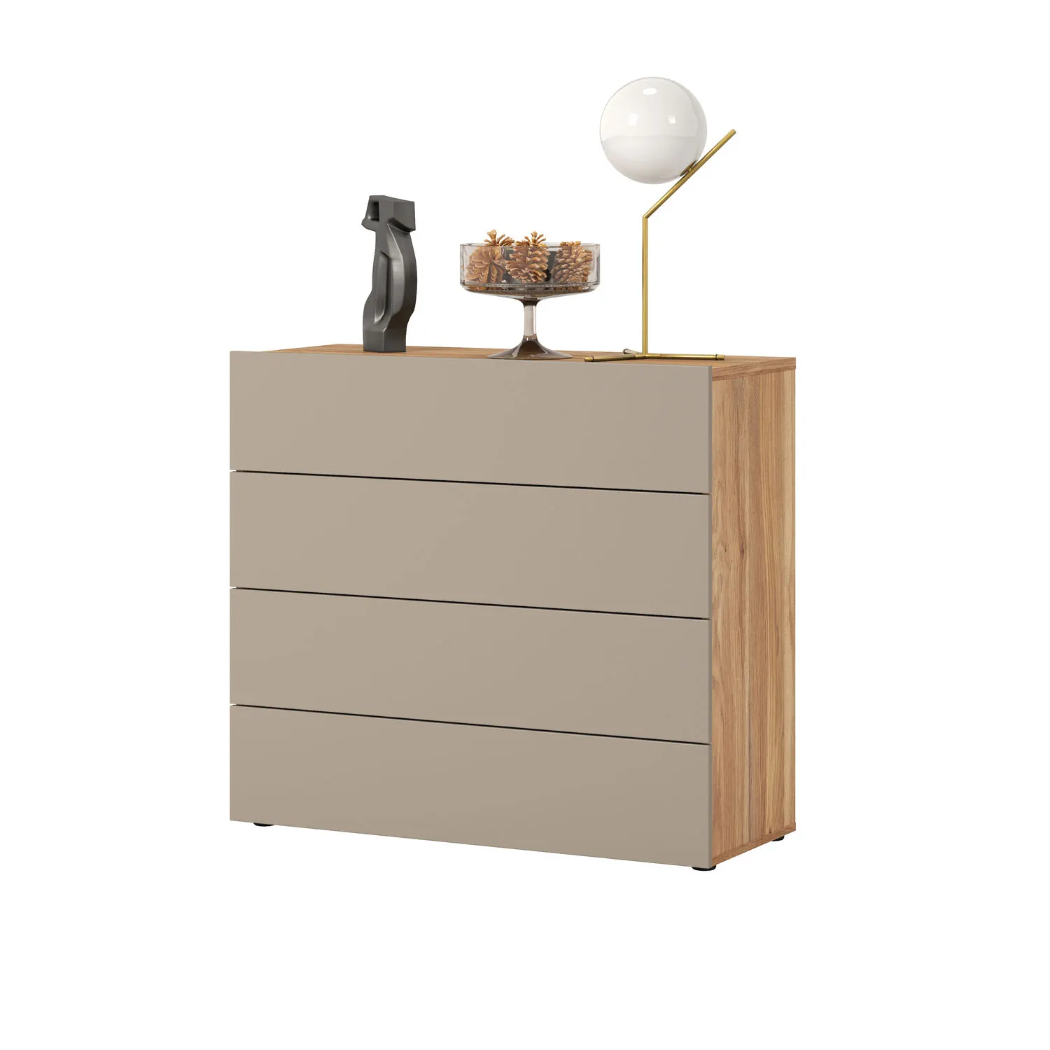 Komoda z szufladami IMPRESSIO 100 cm dąb mauvella congo - 24MCNJ27