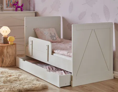 Szuflada do łóżeczka dziecięcego SNAP/MARSYLIA/MARIE/CALMO 74x139 biała - PIN_700-214-110