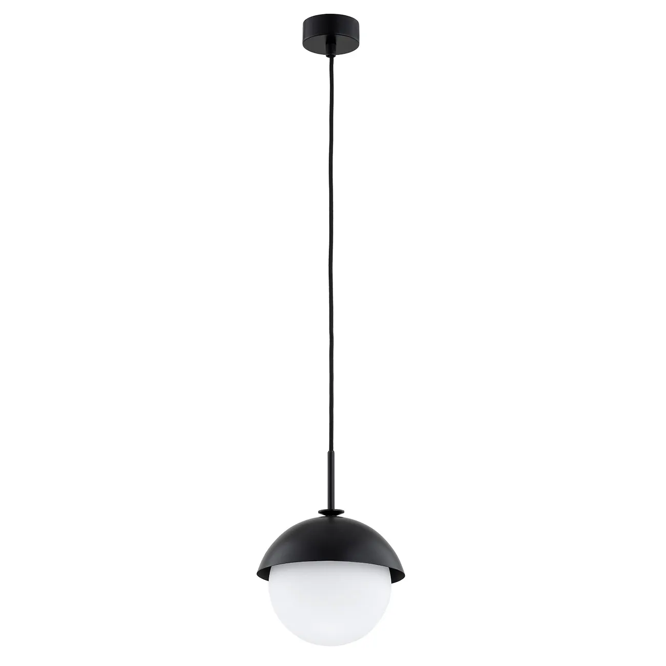Lampa wisząca CAPPELLO czarna opal 109x20cm - 8295